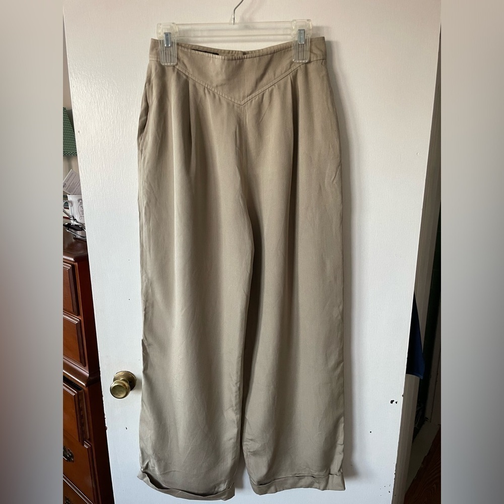 Tracey Reese x Magachoni Tan Trousers